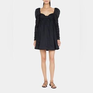 Zimmermann Violet Twist Mini Dress Cotton